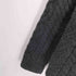 HAND KNITTED 後染め PURE NEW WOOL クルーネック アラン ニット フィッシャーマン ニット メンズ