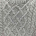 HAND KNITTED 後染め PURE NEW WOOL クルーネック アラン ニット フィッシャーマン ニット メンズ