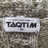 TAQTIM ウール ナイロン アクリル ミックスファブリック メランジ ケーブル ニット カーディガン メンズ JPN:M