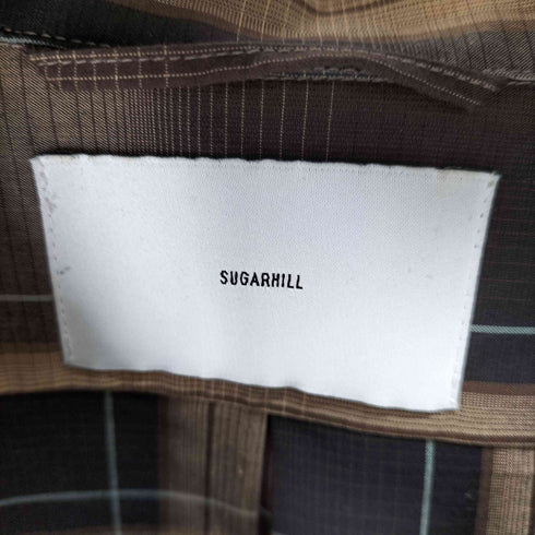 シュガーヒル SUGARHILL 24AW OMBRE PLAID OPEN COLLAR BLOUSE メンズ JPN:1