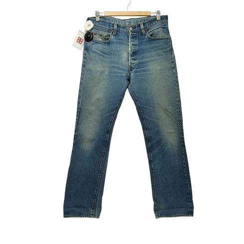 リーバイス Levis 80-90S USA製 501 ボタンフライ デニム パンツ 赤耳 ボタン裏524刻印 エルパソ工場製 メンズ