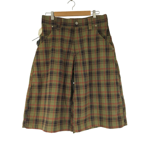 JOHNDOE チェックワイドクロップドショーツ メンズ JPN:L