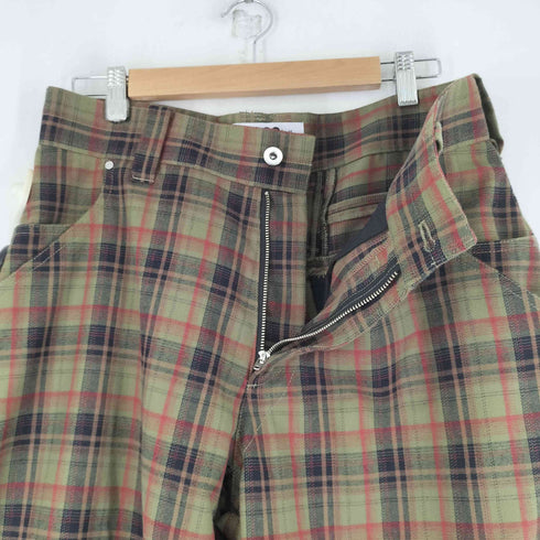 JOHNDOE チェックワイドクロップドショーツ メンズ JPN:L
