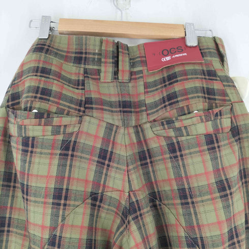 JOHNDOE チェックワイドクロップドショーツ メンズ JPN:L