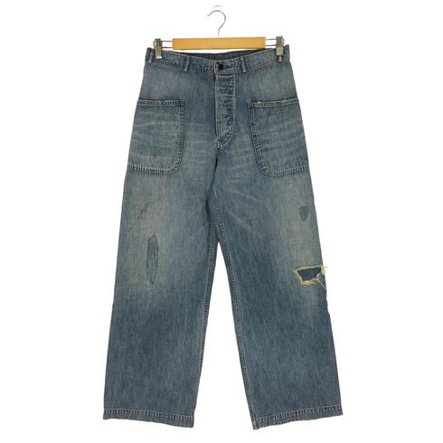 バウワウ BOWWOW USN M44 DUNGAREE TROUSERS SIDE SEAMLESS メンズ JPN:M