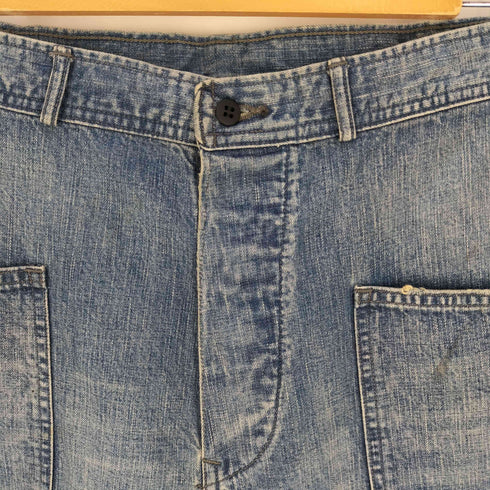 バウワウ BOWWOW USN M44 DUNGAREE TROUSERS SIDE SEAMLESS メンズ JPN:M