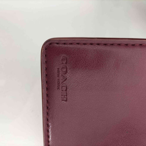 コーチ COACH シグネチャー 二つ折り ラウンドファスナー ウォレット レディース