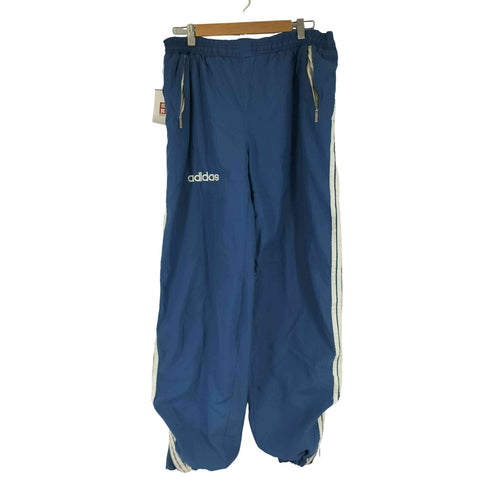 アディダス adidas 80-90S 万国旗タグ 3ストライプサイドジップトレーニングパンツ メンズ