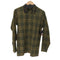 バーバリーロンドン BURBERRY LONDON 19AW 襟レオパード ノヴァチェック長袖シャツ メンズ JPN:S