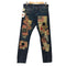 デニムアンドサプライ ラルフローレン DENIM & SUPPLY RALPH LAUREN ヴィンテージ加工 星条旗 パッチワーク デニムパンツ メンズ 32/32