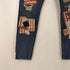デニムアンドサプライ ラルフローレン DENIM & SUPPLY RALPH LAUREN ヴィンテージ加工 星条旗 パッチワーク デニムパンツ メンズ 32/32