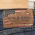 デニムアンドサプライ ラルフローレン DENIM & SUPPLY RALPH LAUREN ヴィンテージ加工 星条旗 パッチワーク デニムパンツ メンズ 32/32