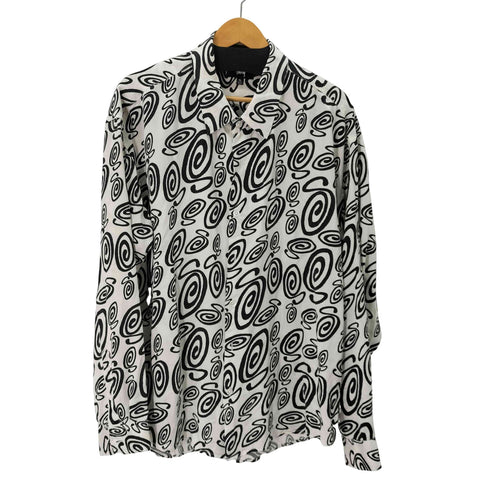 ステューシー Stussy 2SS SWIRLY S SILK SHIRT メンズ JPN:XL