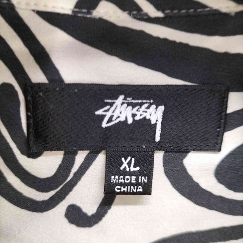 ステューシー Stussy 2SS SWIRLY S SILK SHIRT メンズ JPN:XL