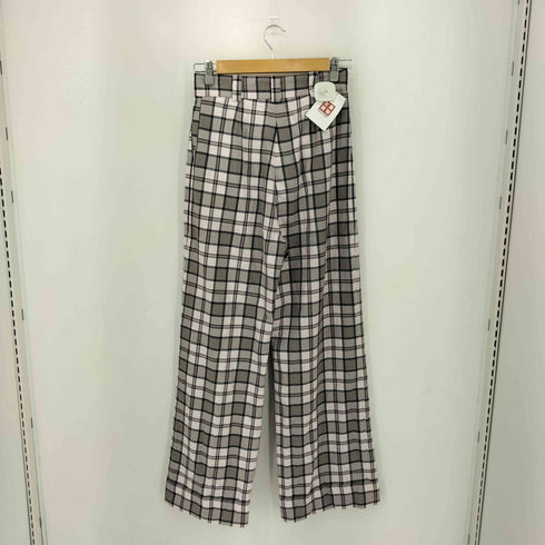 シーバイクロエ SEE BY CHLOE 1タック ワイドスラックスパンツ レディース 36