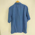 バナナリパブリック BANANA REPUBLIC レーヨン リネン 開襟 オープンカラー S/S シャツ メンズ import:M