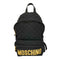 モスキーノ MOSCHINO キルティング ロゴパッチ バックパック リュック レディース