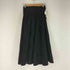 GRUNED フロントボタンベロアスカート レディース