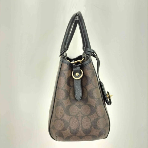 コーチ COACH シグネチャーロゴ ミニ マーゴット キャリーオール 2way ショルダーバッグ レディース