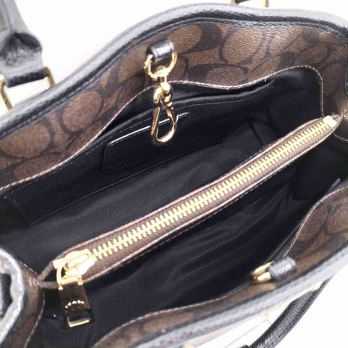 コーチ COACH シグネチャーロゴ ミニ マーゴット キャリーオール 2way ショルダーバッグ レディース