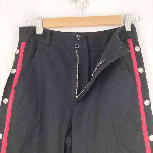 FASHIONNOVA サイドスナップボタンフレアパンツ メンズ JPN:M