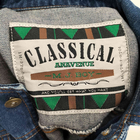 CLASSICAL ANAVENUE M.J BOY デニムジャケット メンズ