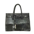 サンローランパリ SAINT LAURENT PARIS ベイビーサックドジュール クロコ型押し 2WAYハンドバッグ レディース