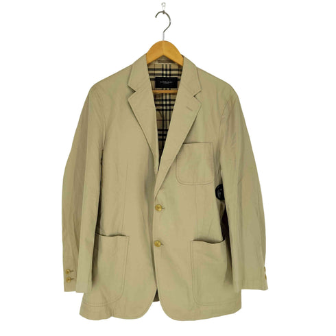 バーバリーロンドン BURBERRY LONDON 裏地ノバチェック 2Bテーラードジャケット メンズ JPN:L