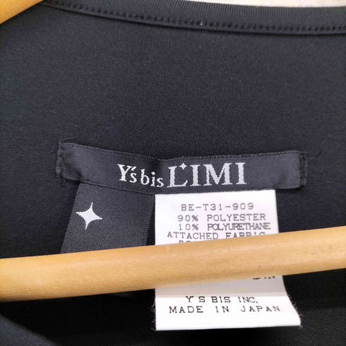 ワイズビスリミ Ys bis LIMI 裾刺繍ノースリーブワンピース レディース S