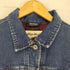 エディーバウアー Eddie Bauer 90S 裏地チェック柄 デニムジャケット メンズ import:M