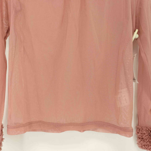 taffeta メッシュカットソー レディース