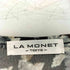 LA MONET フリルストレッチワンピース レディース