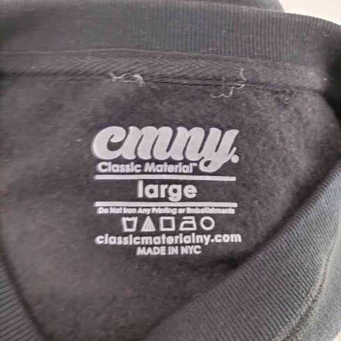 CMNY INDEPENDENTボディ 裏起毛 フロントプリント スウェット メンズ import:L