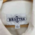BRAETAN エジプト製 肩パッド ドローコード ロゴ刻印ボタン マルチカラー ボーダー ジャケット ブルゾン メンズ import:L
