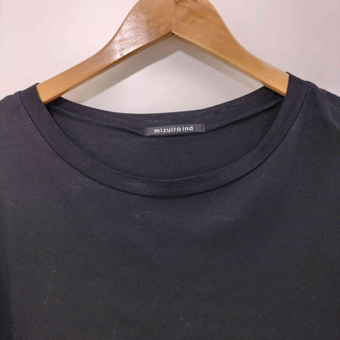ミズイロインド mizuiro ind ロング ドルマンスリーブ S/S カットソー Tシャツ レディース