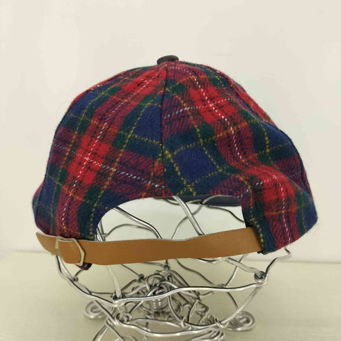 KP CAPS チェック柄 6パネル キャップ メンズ
