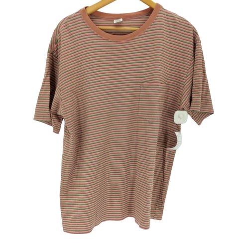 グーフィクリエーション GOOFY CREATION 日本製 ボーダークルーネックTシャツ メンズ JPN:M