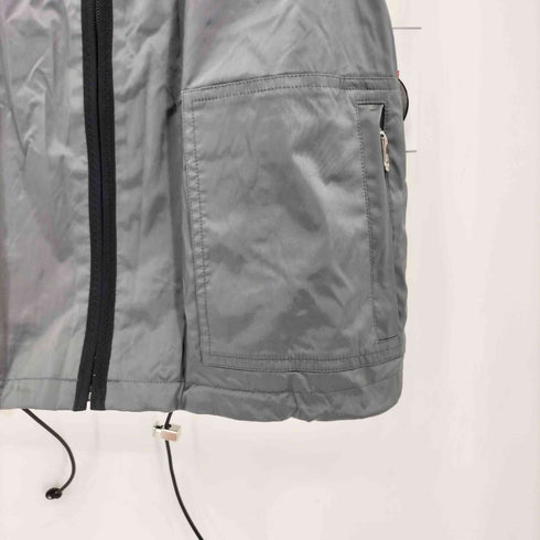 ランバン LANVIN 90-00s SPORTS リフレクティブ ジップアップ メッシュベスト Tech メンズ 38