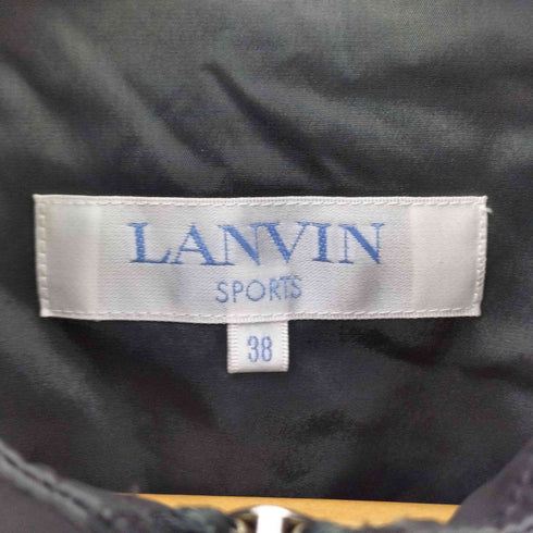 ランバン LANVIN 90-00s SPORTS リフレクティブ ジップアップ メッシュベスト Tech メンズ 38