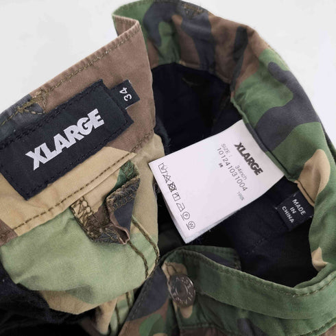 エクストララージ XLARGE 24SS MULTI POCKET MILITARY PANTS マルチポケット ミリタリー パンツ メンズ 34inch