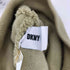 ダナキャランニューヨーク DKNY USA製 ラインデザイン アクリルニットキャップ ビーニー Y2K レディース