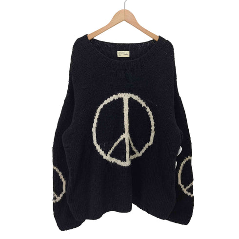 macmahon knitting mills Big Peace Crew Neck Knit メンズ