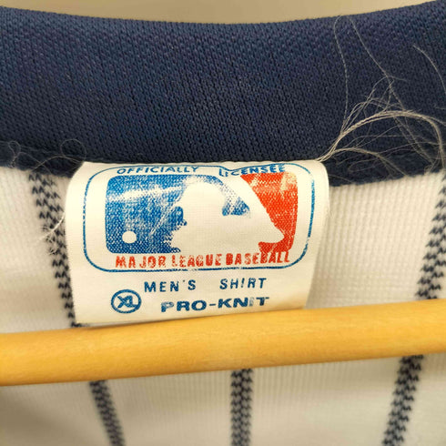 エムエルビー MLB 80-90s PRO-KINT Vネック ベースボールシャツ メンズ import:XL