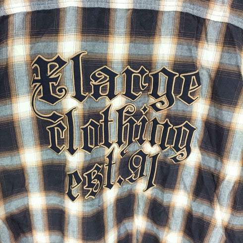 エクストララージ XLARGE 24AW OLD ENGLISH L S FLANNEL SHIRT オールドイングリッシュ ロングスリーブ フランネル シャツ メンズ JPN:XL