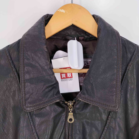 Urban Equipment Jacket インド製 レザーブルゾン メンズ import:L