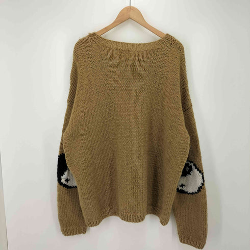 macmahon knitting mills Crew Neck Knit-Line Yin&Yang 陰陽 メンズ