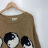 macmahon knitting mills Crew Neck Knit-Line Yin&Yang 陰陽 メンズ