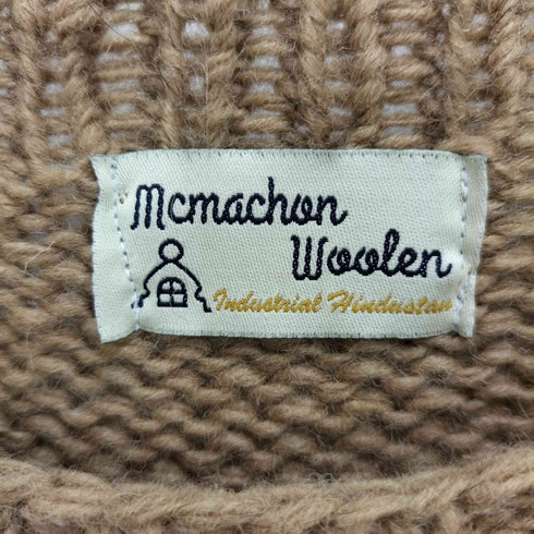 macmahon knitting mills Crew Neck Knit-Line Yin&Yang 陰陽 メンズ