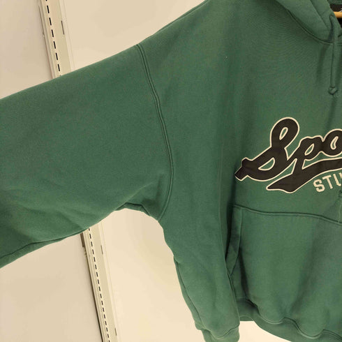ステューシー Stussy 24AW SATIN PATCH HOODIE サテン パッチ パーカー メンズ import:XL