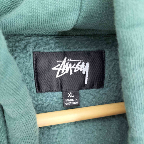 ステューシー Stussy 24AW SATIN PATCH HOODIE サテン パッチ パーカー メンズ import:XL